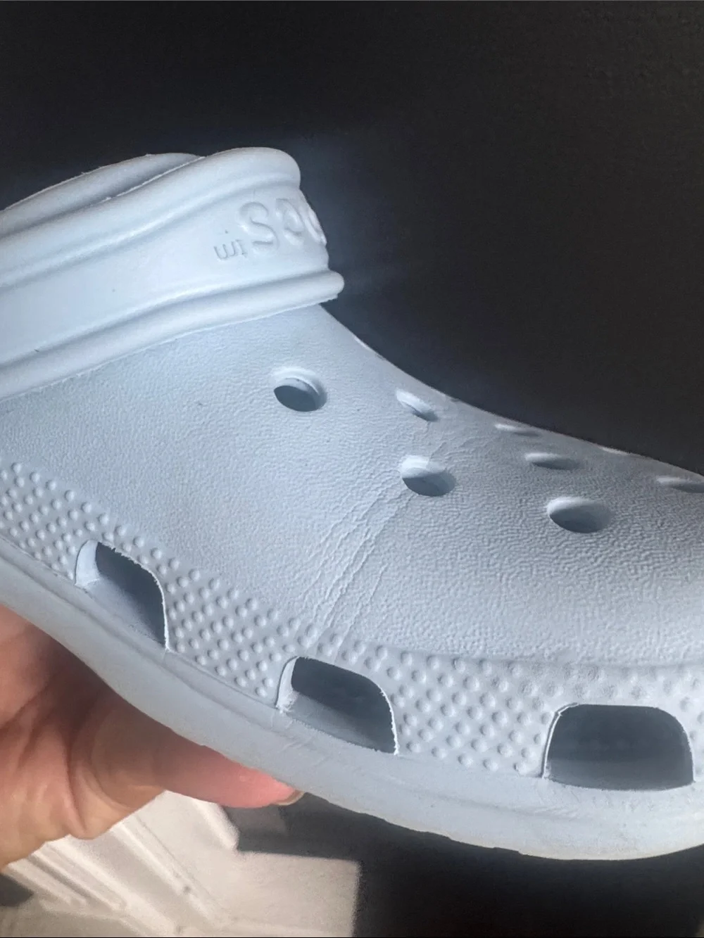CROCS Kids Classic Clog in Pale Blue